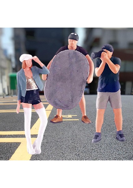 1/64 Boyalı Rakamlar, Minyatür Çakmak Reçine Playset Şekil Açıklandığı Gibi Dollhouse Için (Yurt Dışından) indirimleri