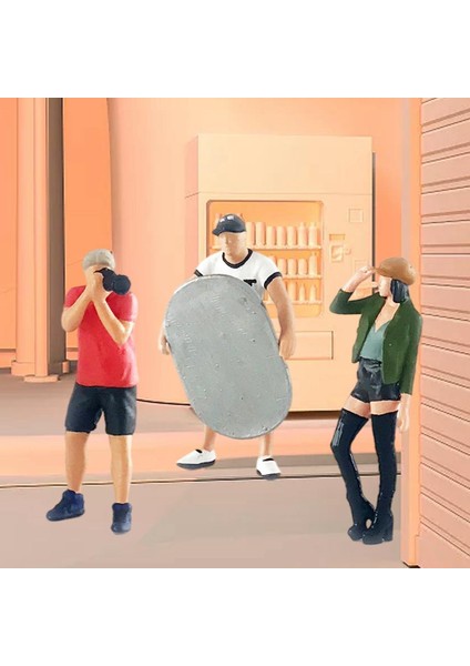 1/64 Boyalı Rakamlar, Minyatür Çakmak Reçine Playset Şekil Açıklandığı Gibi Dollhouse Için (Yurt Dışından) fırsatları