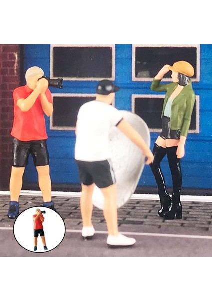 1/64 Boyalı Rakamlar, Minyatür Çakmak Reçine Playset Şekil Açıklandığı Gibi Dollhouse Için (Yurt Dışından) fırsatları