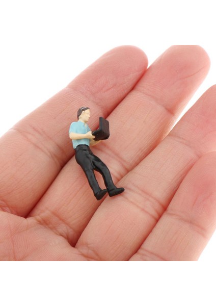 1:64 El Boyalı Rakamlar Tamirci Işçi Heykelcik Oyuncaklar Manzara Aksesuarı Gri (Yurt Dışından) fiyatları