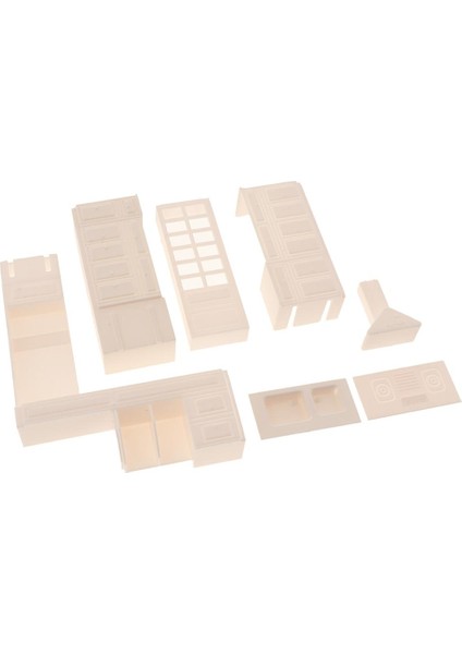 1/20 Ölçekli Minyatür Dollhouse Ev Dekoratif Süsler Mutfak Mobilyaları (Yurt Dışından) fırsatları