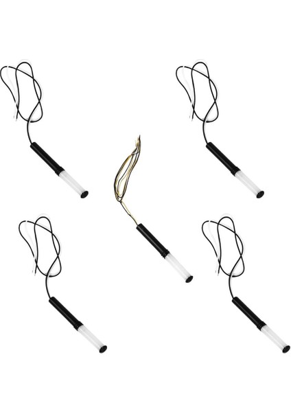 5 Adet Model Demiryolu Lambası Post 3 V LED Sokak Işıkları 1: 150 Model 2PJ00003-3 (Yurt Dışından) modelleri