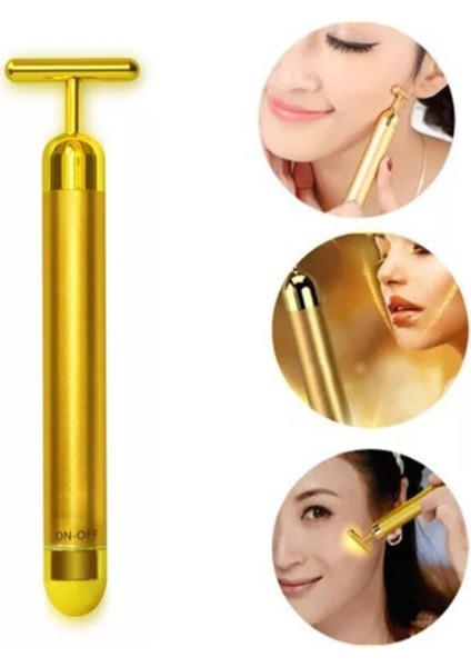 4 Başlıklı Cilt Yüz Masaj Aleti Seti