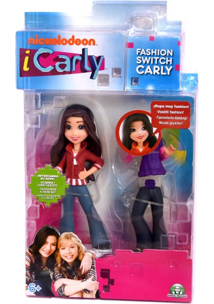 Nickelodeon Icarly Fashion Switch Carly - Icarly Moda Giysileri - Değiştirilebilir Giysili Bebek