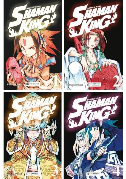 Shaman King 1 - Shaman King 2 - Shaman King 3 - Shaman King 4 - Hiroyuki Takei