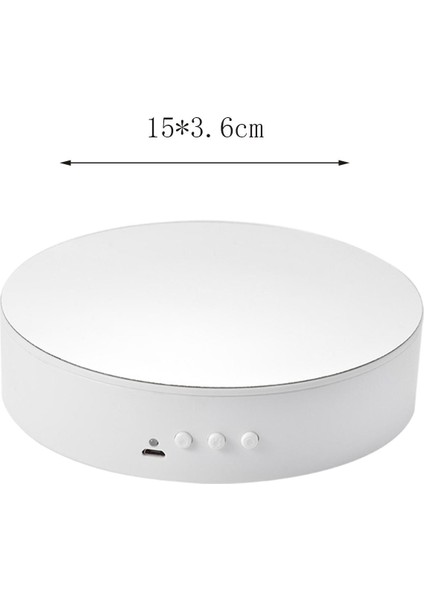 Best Life Motorlu Dönen Ekran Standı 360 Derece Saat Için Derece Turntable (Yurt Dışından)