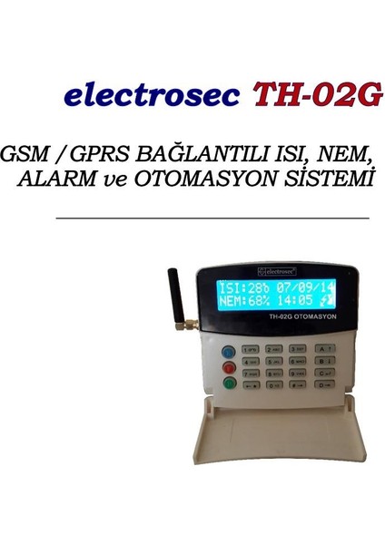 Th-02g Isı Ve Nem Kontrolü / Soğuk Hava Araçları Için Ideal Çözüm 1 Prob +16v Adaptör
