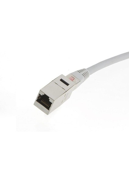 Cat6 Jak Internet Kablo Birleştirici RJ45 Metal Ekleme Aparatı 4380