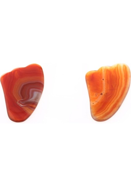 Akik Gua Sha (Kaz Ayaklı) Yüz ve Vücut Masaj Aleti