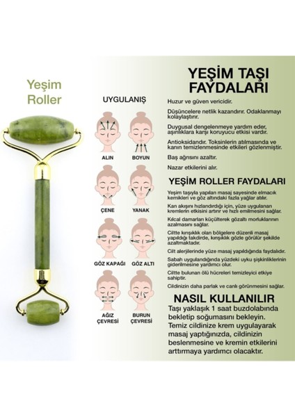 Yeşim Roller Masaj Aleti 1. Sınıf