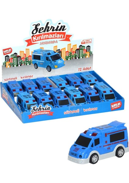 Birlik Toys URT004-04 , Şehrin Kırılmazları Sürtmeli Jandarma