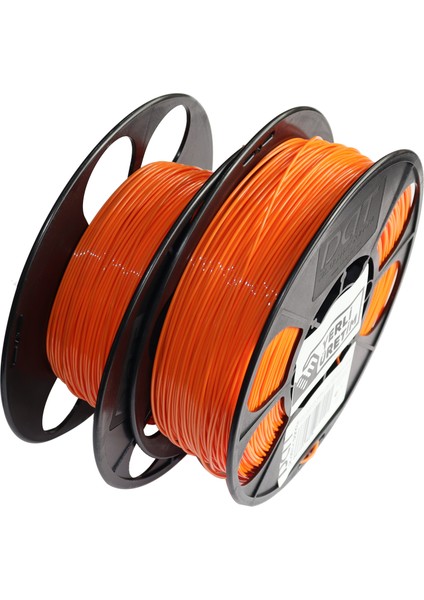 Plastik Yerli Üretim Pla 3D Filament Ral 2004 Açık Turuncu 1.75MM