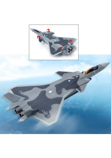 Best Life 1/144 Ölçekli Metal Çin Uçak J20 Uçak Warplane Modeli Çocuklar Için (Yurt Dışından)