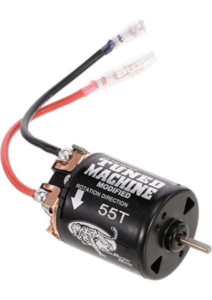 1/10 Eksenel Rc Parçaları Için 4 Kutuplu 55T 540 Fırçalanmış Motor (Yurt Dışından)