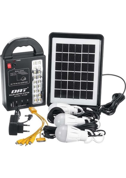 Dat AT-999 Güneş Enerjili Solar Aydınlatma Sistemi