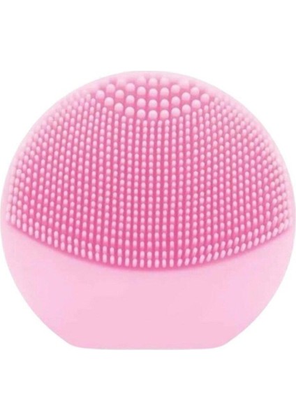 Forever Slikon Pembe Renk 8X8X3,5CM Cilt Temizleme ve Masaj Aleti Sağlığa Zararsız Maddeden Üretim