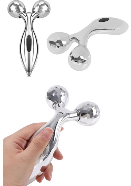 Kan Dolaşımını Hızlandıran Sarkmaları Engelleyen 3D Massager Cilt Sıkılaştırma Terapi Masaj Aleti