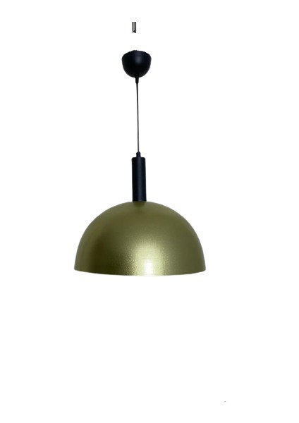 Retro Gold Metal Dekoratif Tekli Kafe Mutfak Aydınlatma Avize ÇAP:30CM