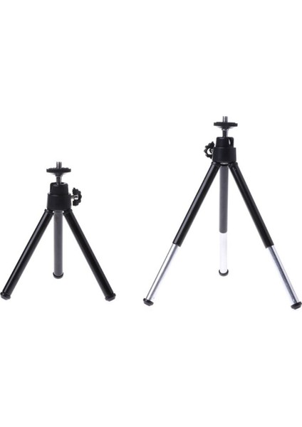 Mini Portatif Taşınabilir Alüminyum Tripod Siyah indirimleri