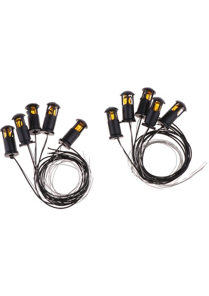 Model Minyatür Sokak Işıkları Maket Aksesuarı (Yurt Dışından)