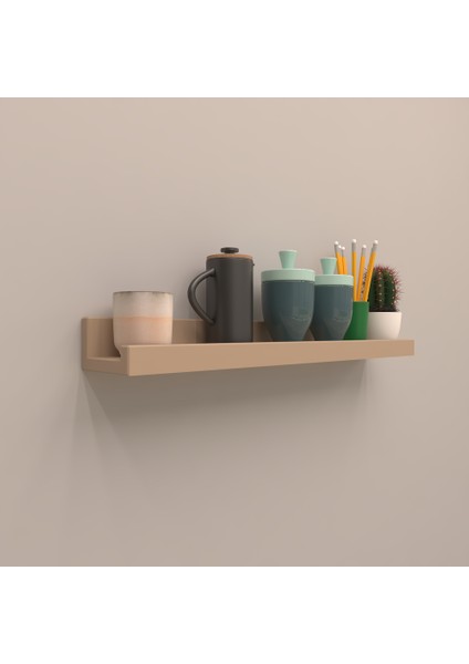 Setli Duvar Rafı 160 cm Cappicino