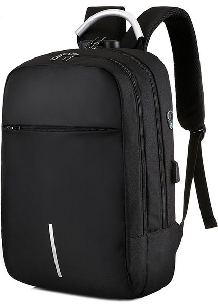 16 Inç Iş Casual Hırsız Bilgisayar Sırt Çantası Siyah (Yurt dışından)