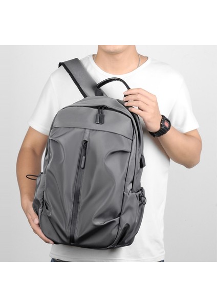 Erkekler Iş Bilgisayar Çantası Açık Gri (Yurt dışından) fiyatları