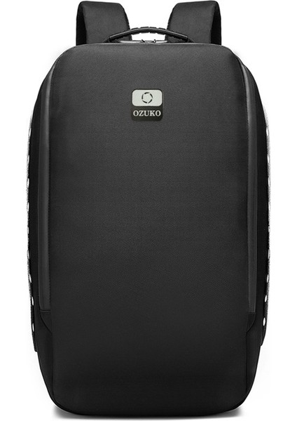 Ozuko 9282 Su Geçirmez Hırsızlık Erkekler Sırt Çantası Gri (Yurt Dışından)