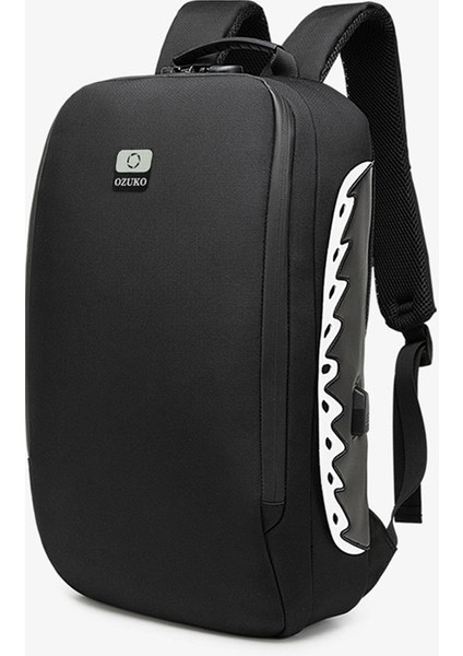 Ozuko 9282 Su Geçirmez Hırsızlık Erkekler Sırt Çantası Gri (Yurt Dışından) fiyatları