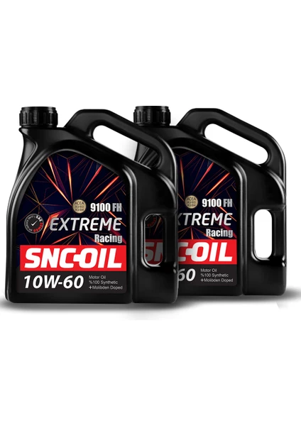 Snc Oil 9100 Fh Extreme 10W-60 8 Litre Motor Yağı ( Üretim Yılı: 2023 )