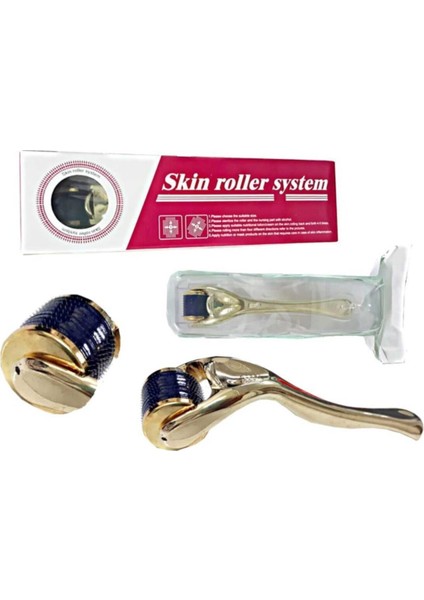 1,0mm Gold Dermaroller Titanyum 540 Iğneli