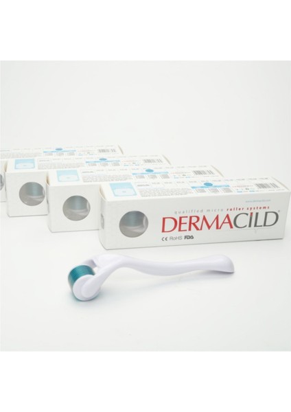 540 Iğne Titanyum Dermaroller 0,30 mm + Temizleme Spreyi