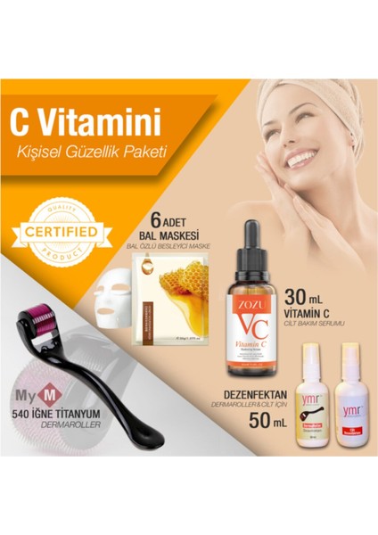 Dermaroller C Vitamini Kür Paketi
