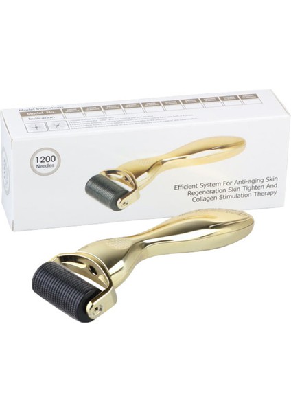Titanyum Body Gold 1.50MM 1200 Iğne Vücut Için Dermaroller
