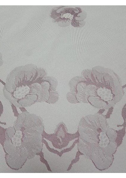 Müge Lüx Jakar Kumaş Mor Masa Örtüsü Dikdörtgen 160x220 cm - 1048