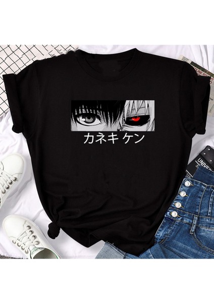 Kore Modası Baskılı Tasarım Tshirt