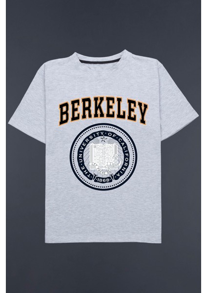 Berkeley Baskılı Tasarım Tshirt