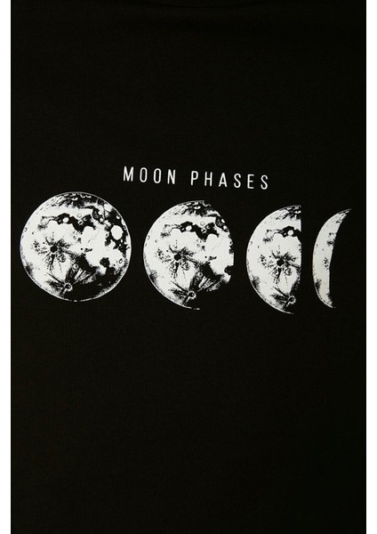 Moon Phases Tasarım Tshirt