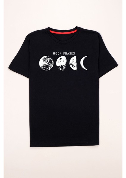 Moon Phases Tasarım Tshirt