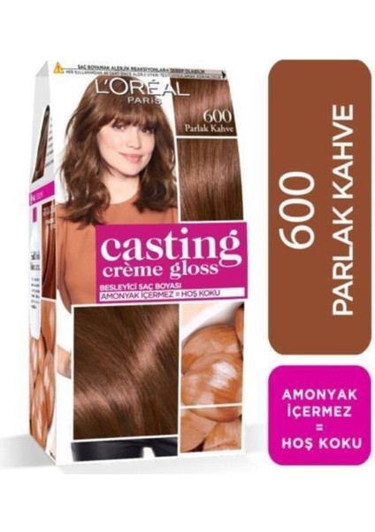 L'oreal Paris Loreal Casting Creme Gloss 600 Parlak Kahve Saç Boyası