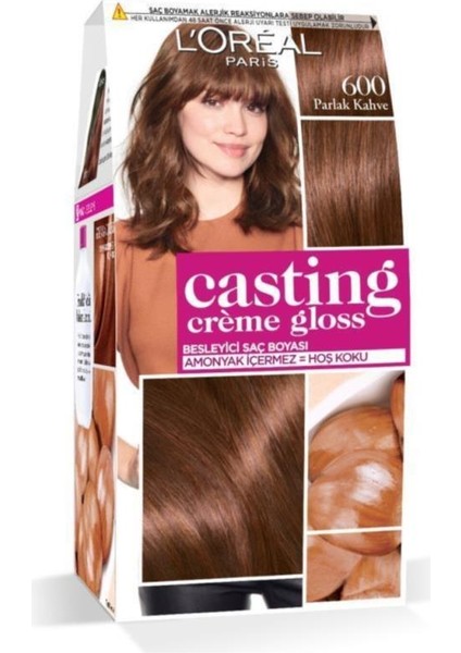 L'oreal Paris Loreal Casting Creme Gloss 600 Parlak Kahve Saç Boyası