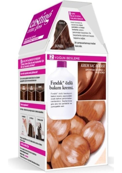 L'oreal Paris Loreal Casting Creme Gloss 600 Parlak Kahve Saç Boyası