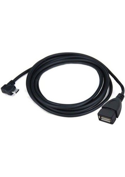 1 M Mikro Otg 90 Derece USB 2.0 Mikro Otg Kablo 1 M Micro Otg Kablo