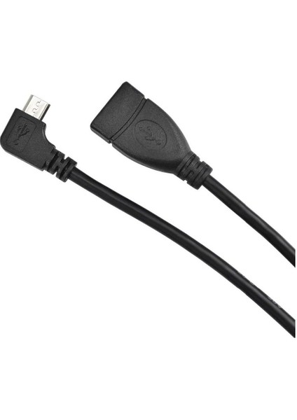 1 M Mikro Otg 90 Derece USB 2.0 Mikro Otg Kablo 1 M Micro Otg Kablo