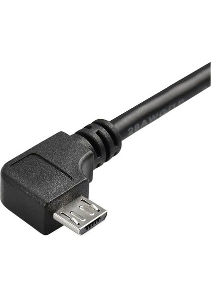 1 M Mikro Otg 90 Derece USB 2.0 Mikro Otg Kablo 1 M Micro Otg Kablo