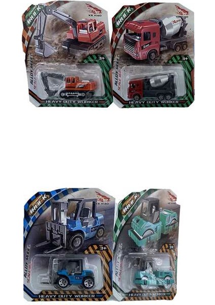 Blk Metal Mini Inşaat Araba Serisi fiyatları