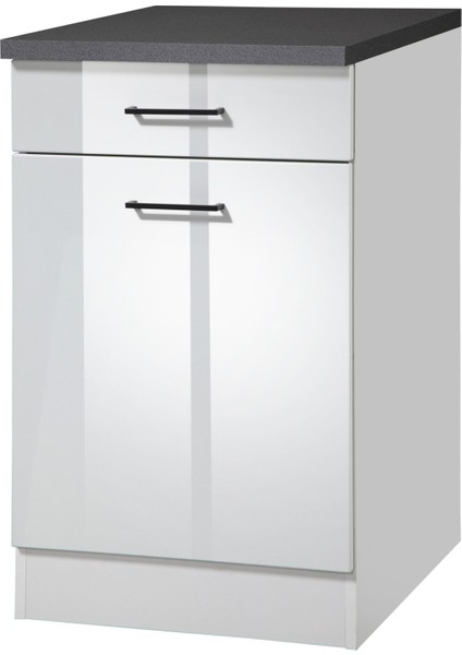 Tdesigno Ayaz Mutfak Çekmeceli Alt Modül - Çok Amaçlı Dolap 60 cm Beyaz