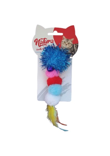 Natura Peluş Tırtıl Kedi Oyuncağı (20 Cm)