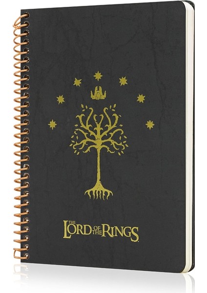 Lord Of The Rings (Yüzüklerin Efendisi) Siyah Butik Defter