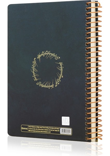 Lord Of The Rings (Yüzüklerin Efendisi) Yeşil Butik Defter